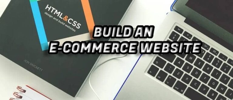 Build an e-commerce website