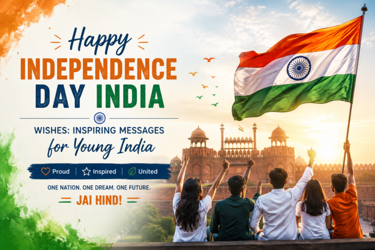 Independence Day Wishes for Young India
